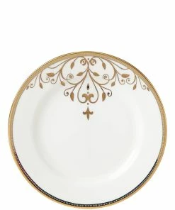 Lenox Opal Innocence Scroll Bread Plate