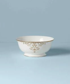 Lenox Opal Innocence Scroll Goldβ’ Serving Bowl
