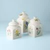 Lenox Butterfly Meadow Kitchen 3-Piece Canister Set