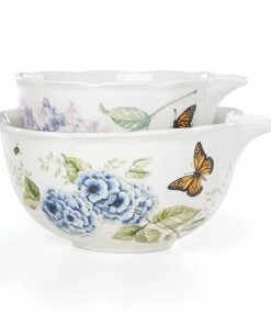 Lenox Dinnerware Butterfly Meadow® 2-piece Nesting Bowl Set