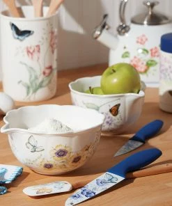 Lenox Dinnerware Butterfly Meadow® 2-piece Nesting Bowl Set