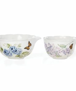 Lenox Dinnerware Butterfly Meadow® 2-piece Nesting Bowl Set