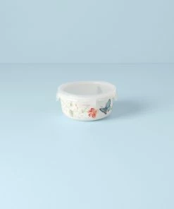 Lenox Butterfly Meadow Small Round Food Container Kitchen