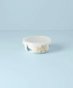 Lenox Butterfly Meadow Large Round Food Container
