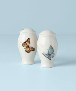 Lenox Dinnerware Butterfly Meadow Salt & Pepper Shakers