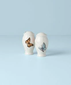Lenox Dinnerware Butterfly Meadow Salt & Pepper Shakers