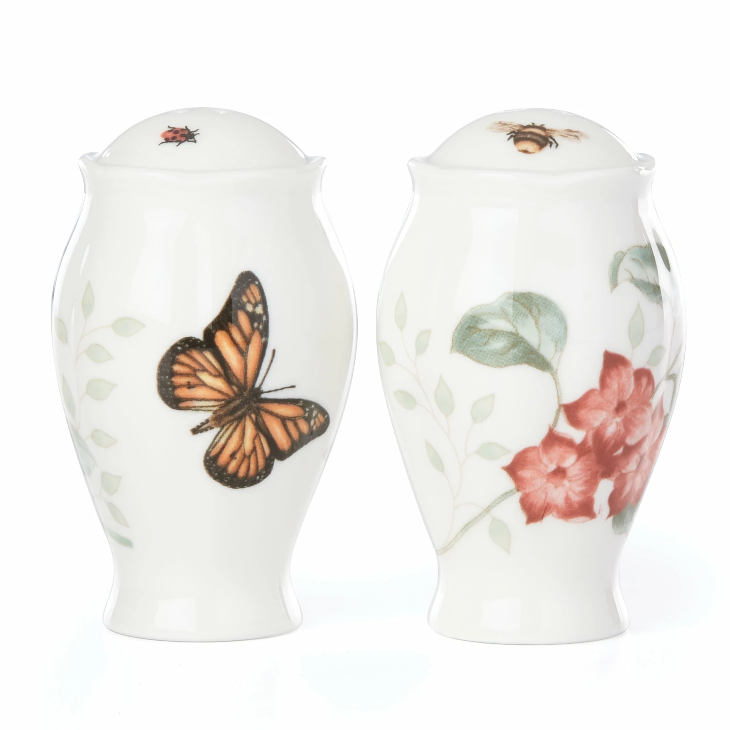 Lenox Dinnerware Butterfly Meadow Salt & Pepper Shakers