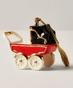 Lenox Personalized Ornaments Vintage Pram Ornament