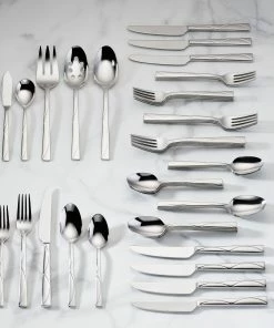 Kate Spade Park Circle 45-Piece Flatware Set
