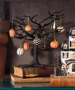 Lenox Mini Pumpkin 10 Piece Ornament Set