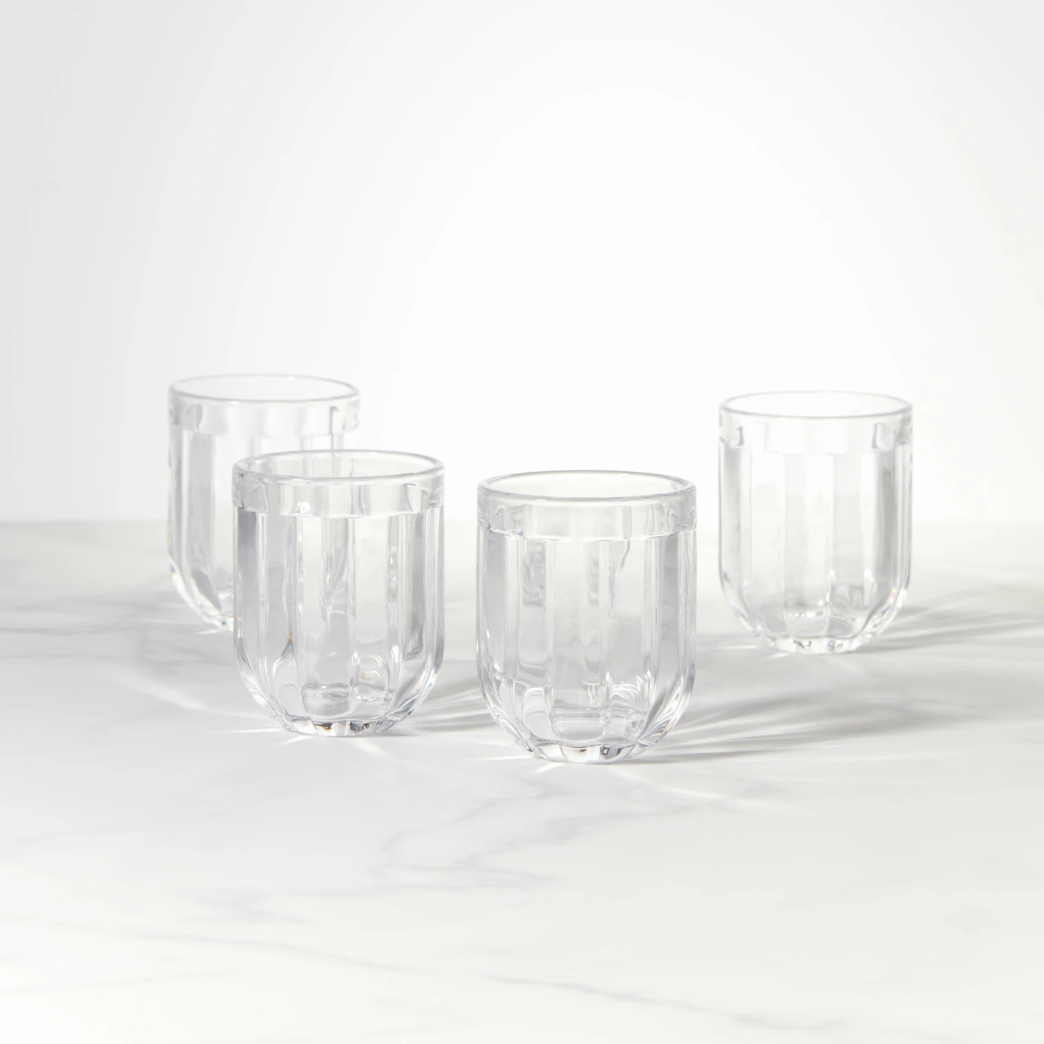 Kate Spade Drinkware Park Circle 4-piece Double Old Fashioned Set