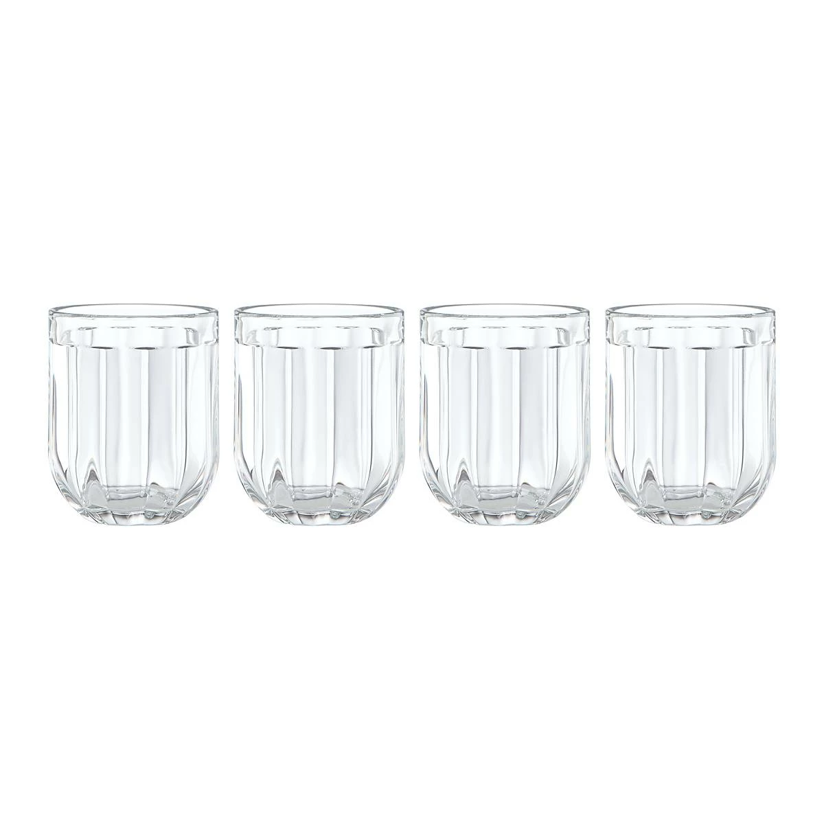 Kate Spade Drinkware Park Circle 4-piece Double Old Fashioned Set