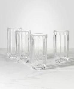 Kate Spade Park Circle 4-Piece Highball Set