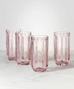 Kate Spade Park Circle 4-Piece Highball Set