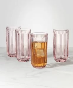 Kate Spade Park Circle 4-Piece Highball Set