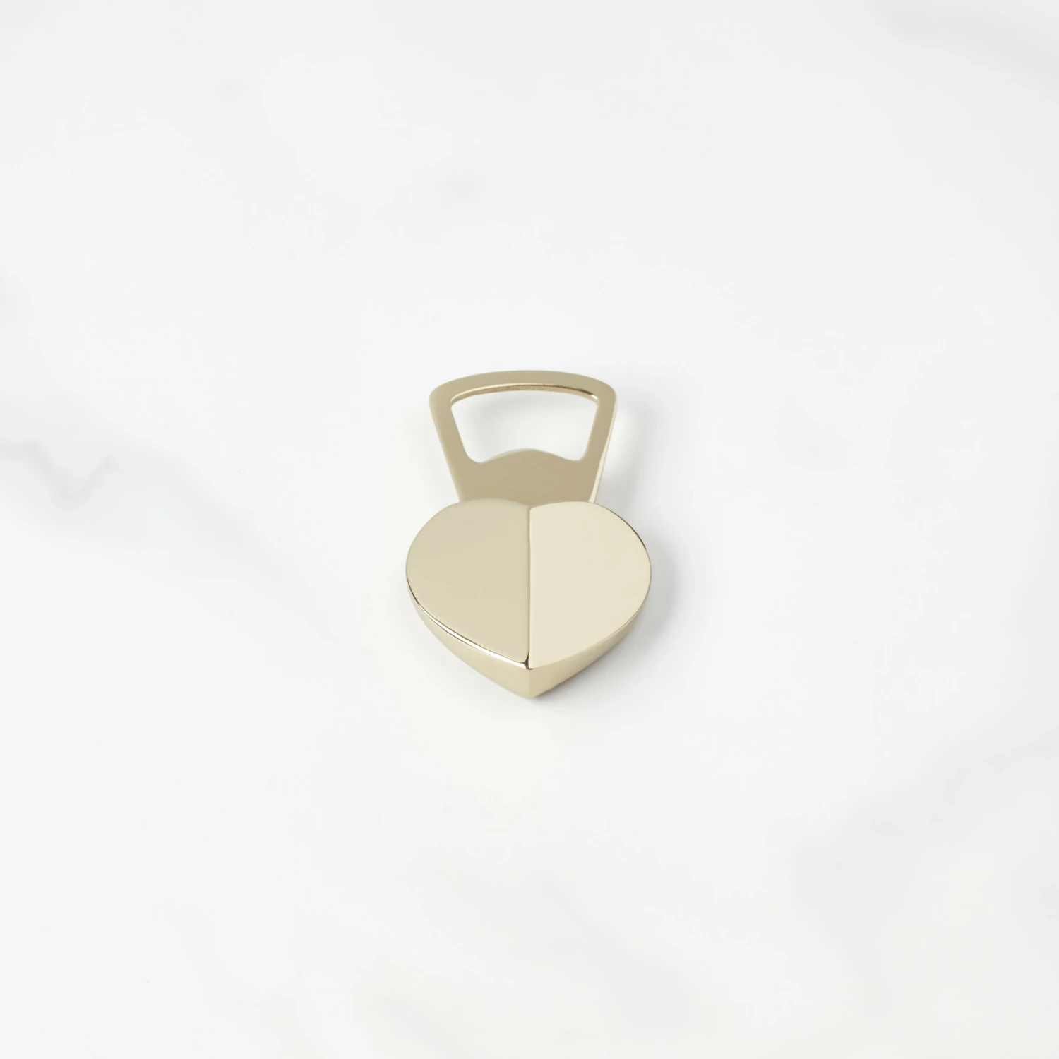 Kate Spade Park Circle Heart Bottle Opener