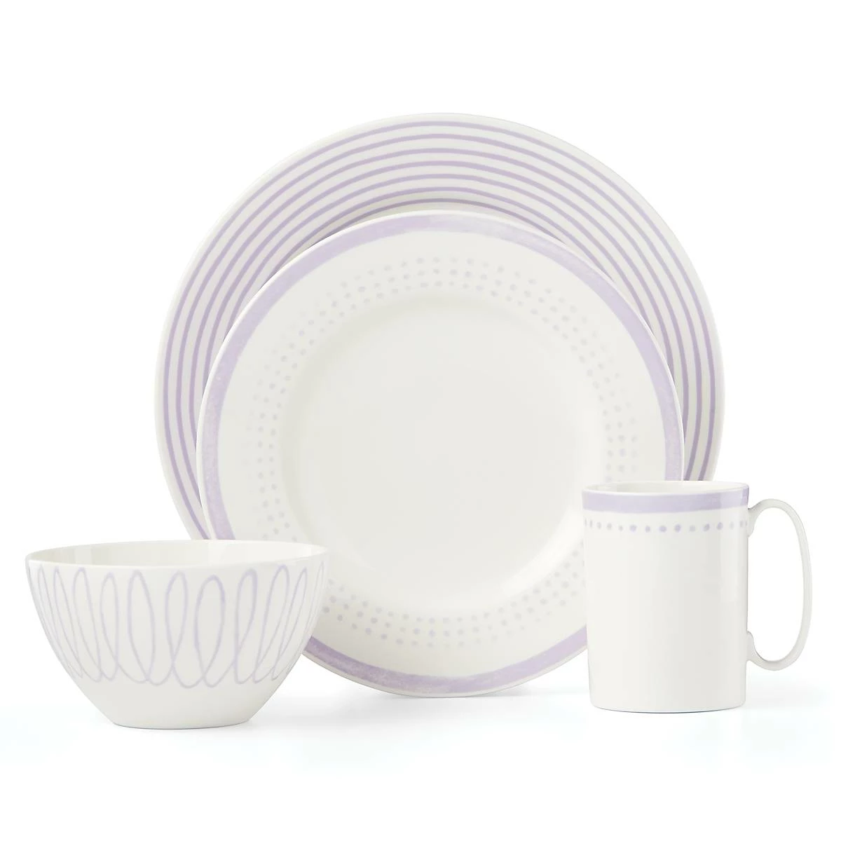 Kate Spade Charlotte Street East 4-piece Place Setting