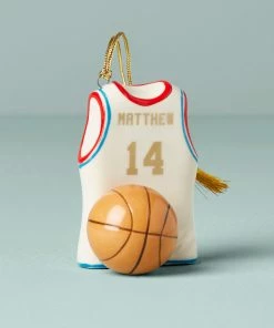 Lenox My Basketball Champ Ornament Personalized Ornaments