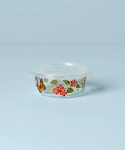 Lenox Butterfly Meadow Small Glass Food Container