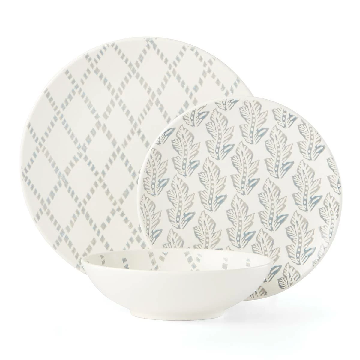 Lenox Dinnerware Textured Neutrals 12-piece Set