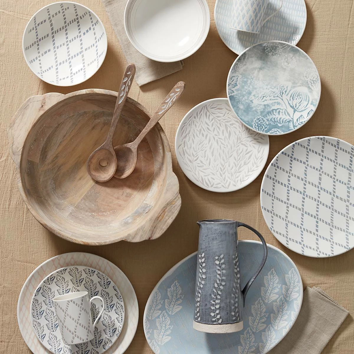 Lenox Dinnerware Textured Neutrals 12-piece Set