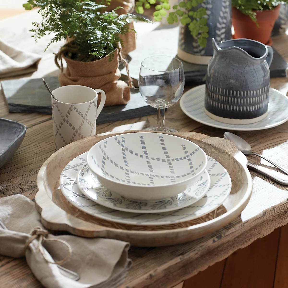 Lenox Dinnerware Textured Neutrals 12-piece Set