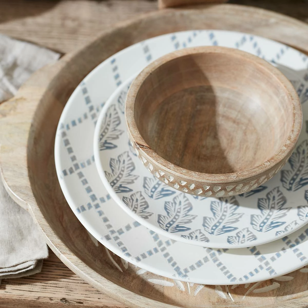 Lenox Dinnerware Textured Neutrals 12-piece Set