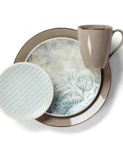 Lenox Textured Neutrals 4-piece Accent Plate Set