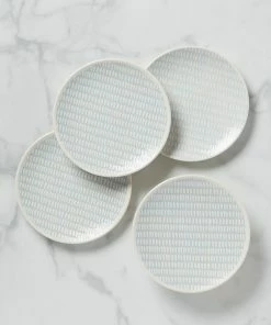 Lenox Textured Neutrals 4-piece Accent Plate Set