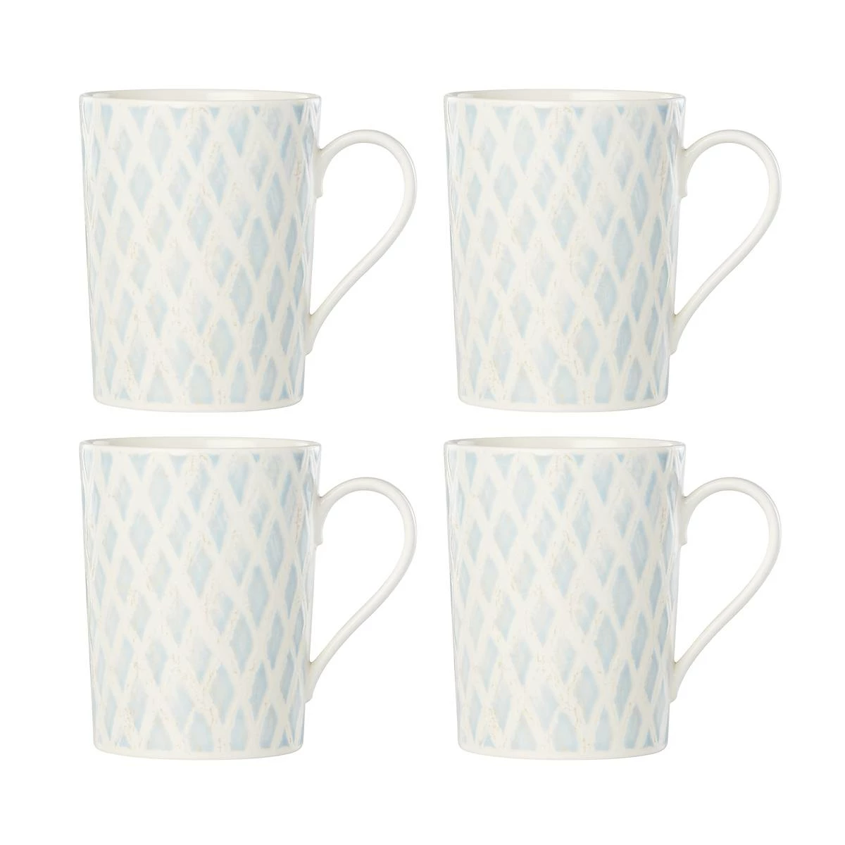 Lenox Textured Neutrals 4-piece Mug Set Dinnerware