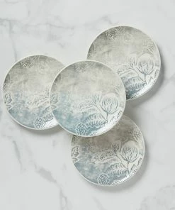 Lenox Textured Neutrals 4-piece Accent Plate Set