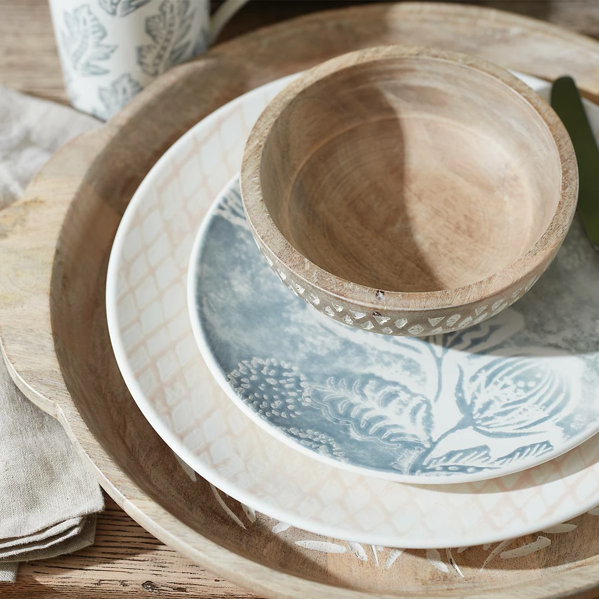 Lenox Dinnerware Textured Neutrals 12-piece Set