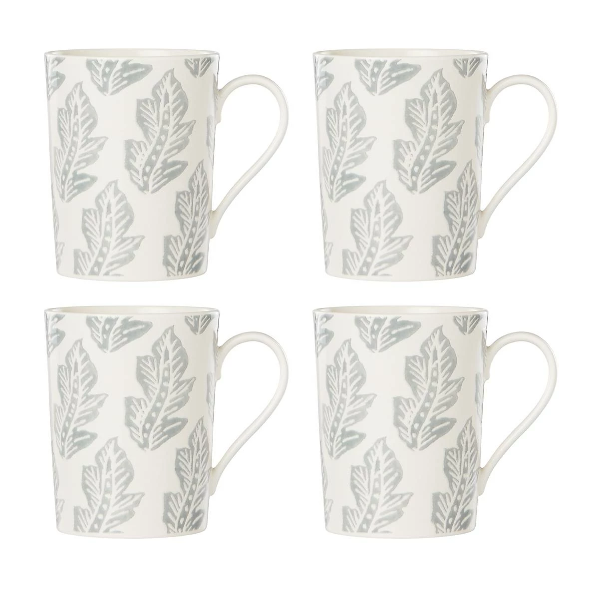 Lenox Textured Neutrals 4-piece Mug Set Dinnerware