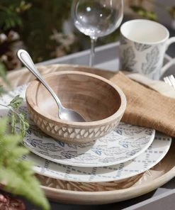 Lenox Textured Neutrals 4-piece Dinner Plate Set Dinnerware