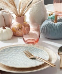 Lenox Textured Neutrals 4-piece Dinner Plate Set Dinnerware