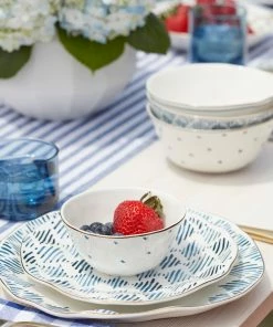 Lenox Blue Bay™ 4-piece Dessert Bowl Set Dinnerware