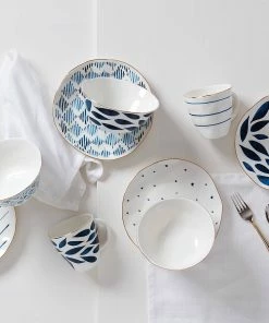 Lenox Blue Bay 12-Piece Set Dinnerware