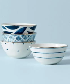 Lenox Blue Bay™ 4-piece Dessert Bowl Set Dinnerware
