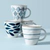 Lenox Dinnerware Blue Bay 4-Piece Dessert Mug Set