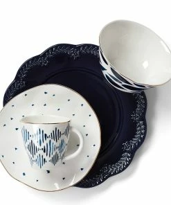 Lenox Dinnerware Blue Bay 4-Piece Dessert Mug Set