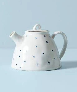 Lenox Dinnerware Blue Bay Teapot