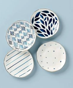 Lenox Dinnerware Blue Bay™ 4-piece Tidbit Plate Set