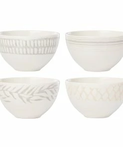 Lenox Textured Neutrals™ 4-piece Fruit Bowl Set Dinnerware