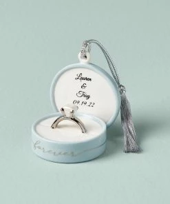 Lenox Together Forever Ring Box Ornament