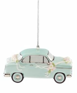 Lenox Personalized Ornaments Just Married Vintage Car Ornament