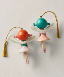 Lenox Forever Friends Fairy 2-Piece Ornament Set