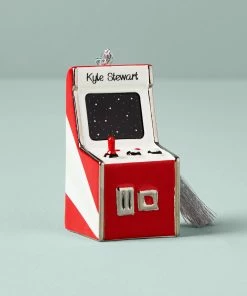 Lenox Personalized Ornaments Arcade Game Ornament