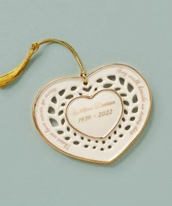 Lenox In Loving Memory™ Memorial Ornament Personalized Ornaments