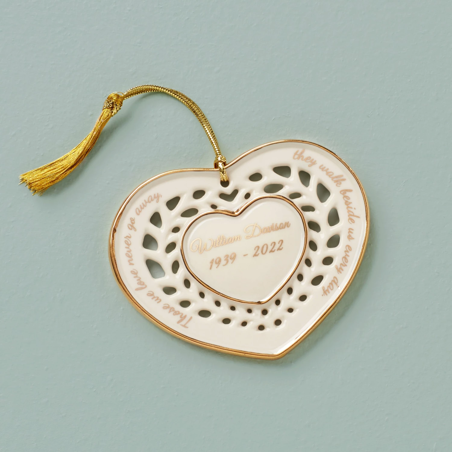 Lenox In Loving Memory™ Memorial Ornament Personalized Ornaments