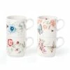 Lenox Butterfly Meadow 4-Piece Stacking Mug Set Dinnerware